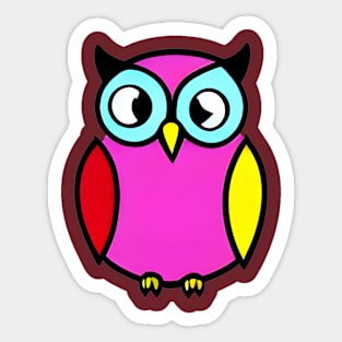 Owlie Owl Sticker